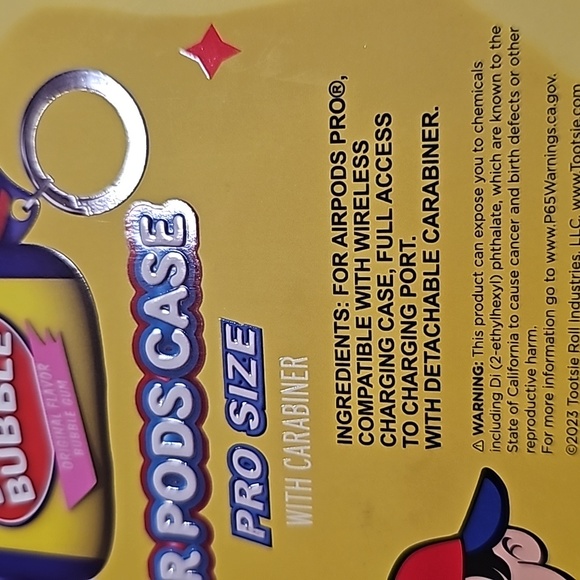 Airpods case for pro size, nostalgic Dubble Bubble - Picture 5 of 5